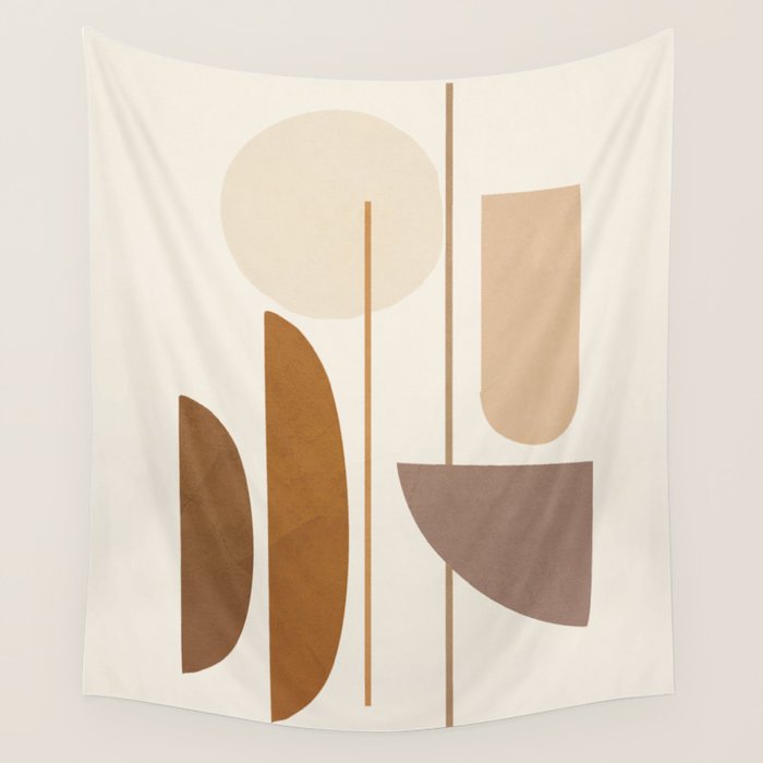 Abstract Minimal Art 07 Wall Tapestry Gallery Image 1