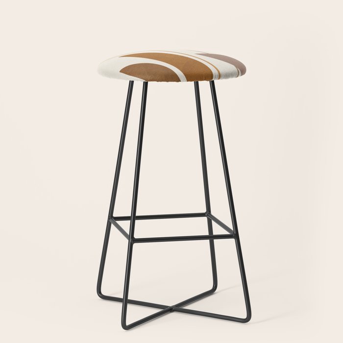 Abstract Minimal Art 07 Stool Gallery Image 1