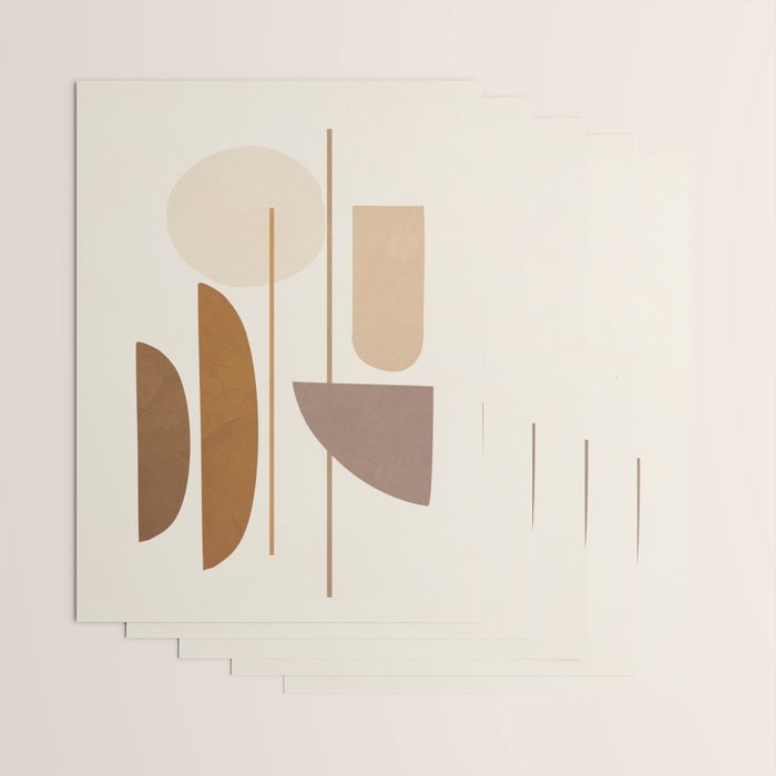 Abstract Minimal Art 07 Wrapping Paper Gallery Image 3