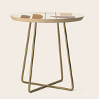 Abstract Minimal Art 07 Side Table Gallery Image 1