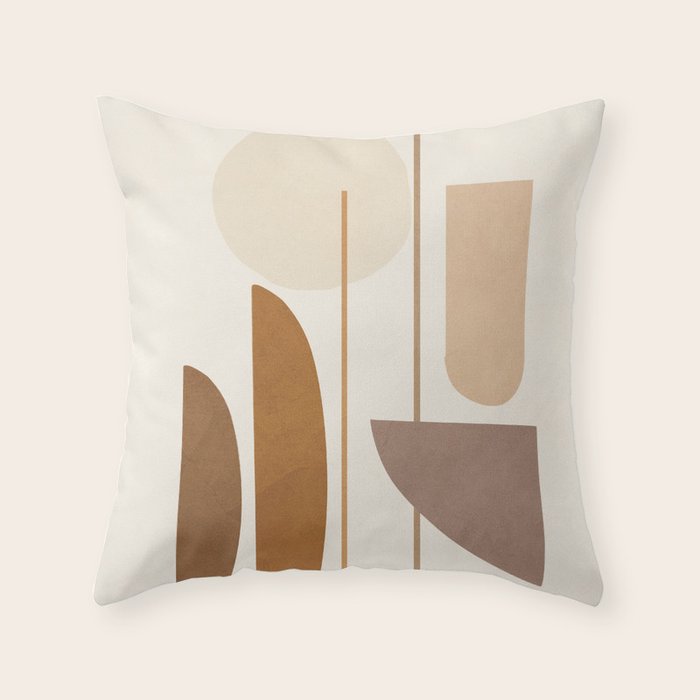 Abstract Minimal Art 07 Throw Pillow Gallery Image 6