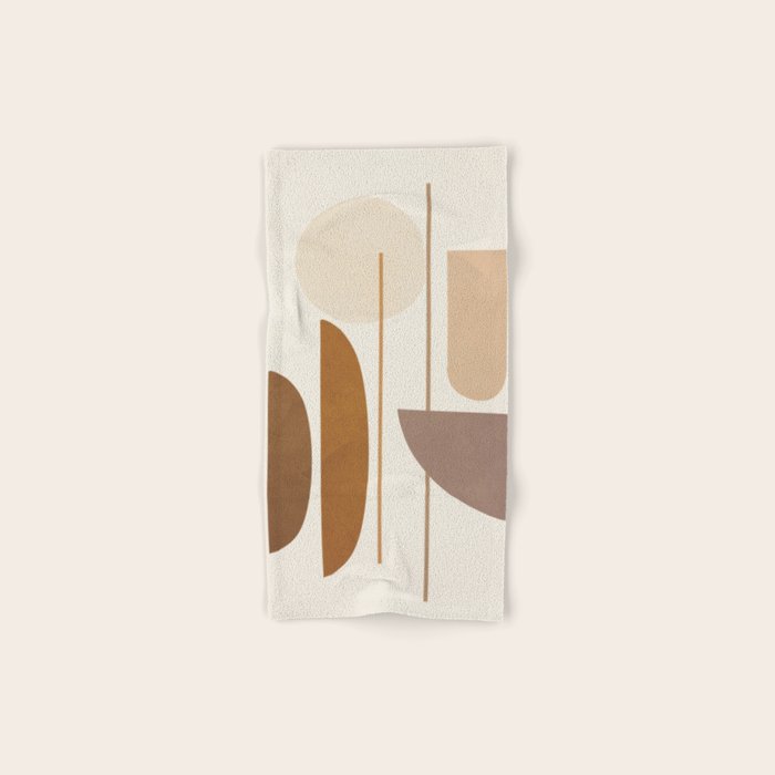 Abstract Minimal Art 07 Bath Towel Gallery Image 1