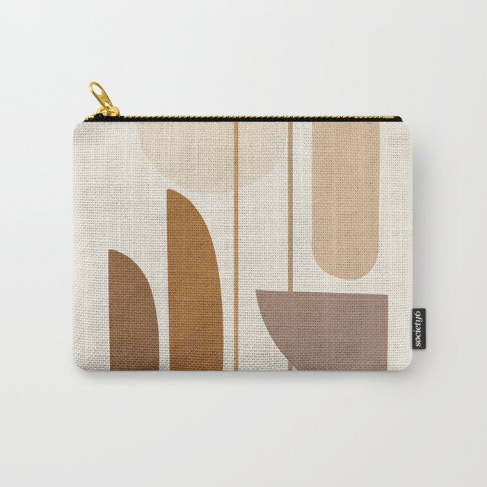 Abstract Minimal Art 07 Carry All Pouch Gallery Image 1