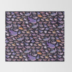 Shark day 2 Throw Blanket Gallery Image 2