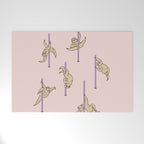 Sloths Pole Dancing Club Welcome Mat Gallery Image 1