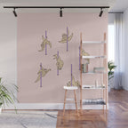 Sloths Pole Dancing Club Wall Mural Gallery Image 1