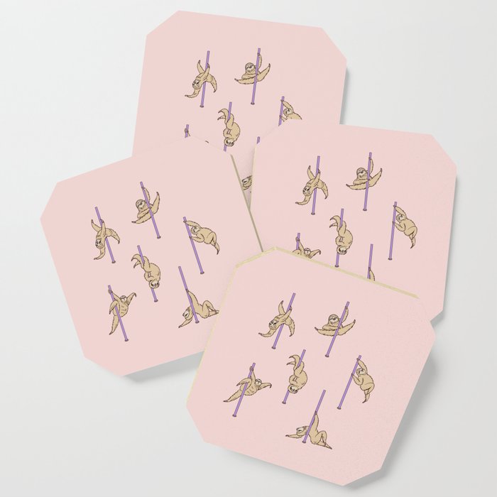 Sloths Pole Dancing Club Coaster Gallery Image 1