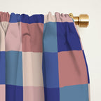 Bold Colorful Checks Pattern - Small XV Window Curtain Gallery Image 2