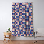 Bold Colorful Checks Pattern - Small XV Window Curtain Gallery Image 5