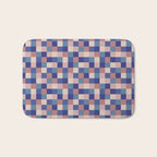 Bold Colorful Checks Pattern - Small XV Bath Mat Gallery Image 1