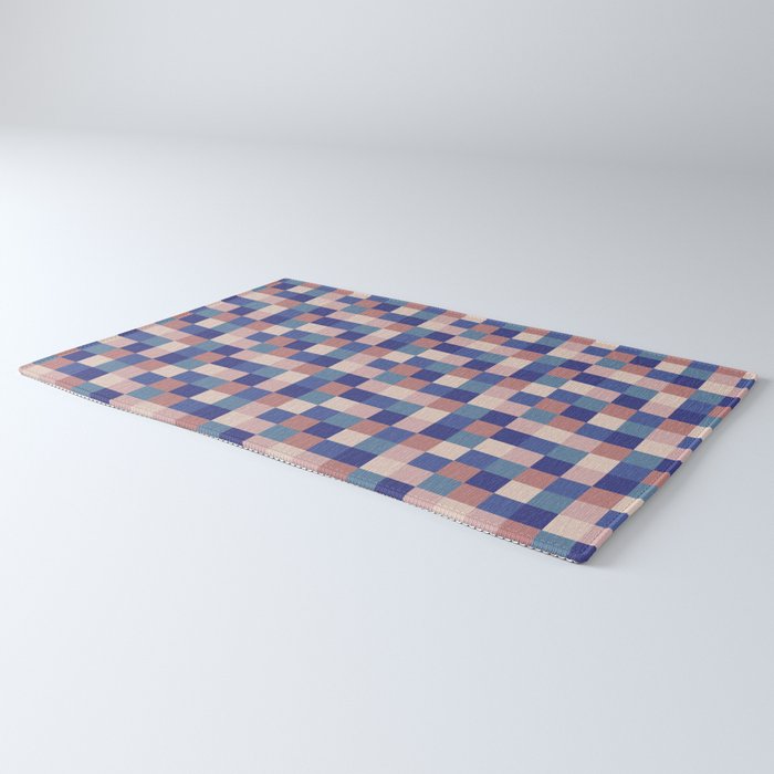 Bold Colorful Checks Pattern - Small XV Rug Gallery Image 3