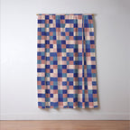 Bold Colorful Checks Pattern - Small XV Window Curtain Gallery Image 3