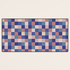 Bold Colorful Checks Pattern - Small XV Desk Mat Gallery Image 3