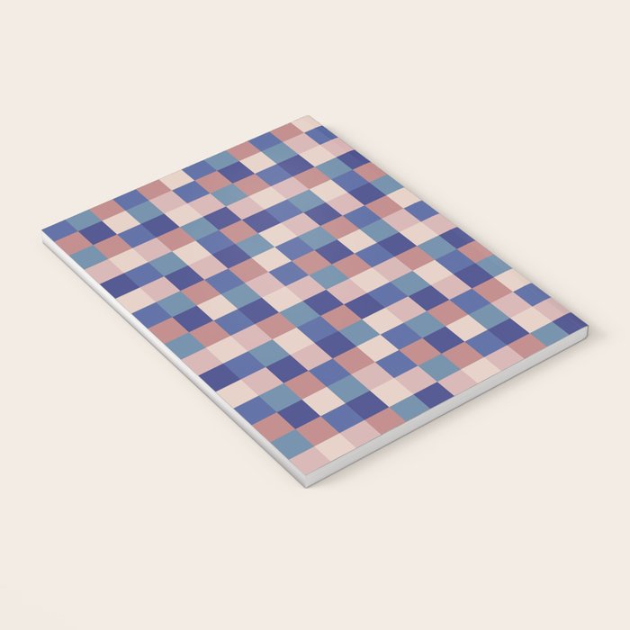 Bold Colorful Checks Pattern - Small XV Notebook Gallery Image 3