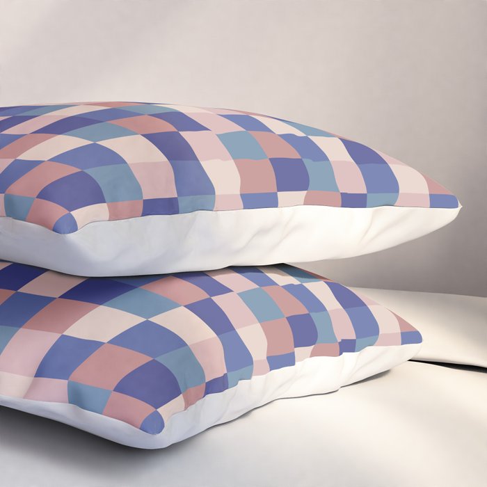 Bold Colorful Checks Pattern - Small XV Pillow Sham Gallery Image 3