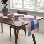 Bold Colorful Checks Pattern - Small XV Table Runner Gallery Image 2