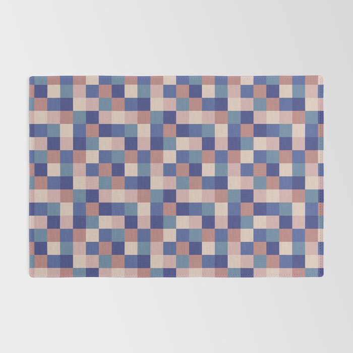 Bold Colorful Checks Pattern - Small XV Rug Gallery Image 2