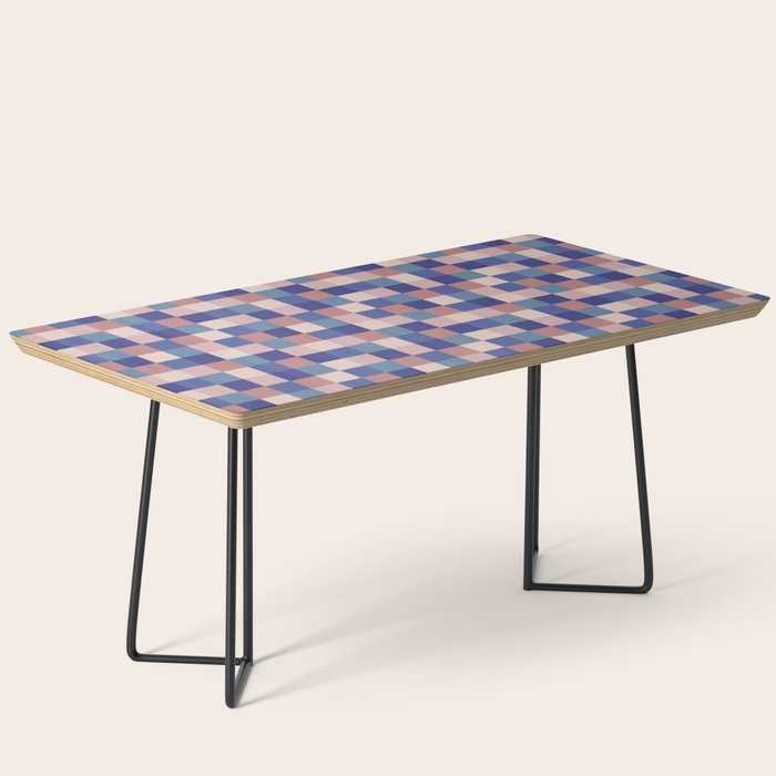 Bold Colorful Checks Pattern - Small XV Coffee Table Gallery Image 1