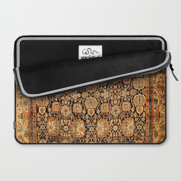 Antique Persian Malayer Rug Print Laptop Sleeve Gallery Image 2