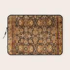 Antique Persian Malayer Rug Print Laptop Sleeve Gallery Image 1