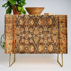Antique Persian Malayer Rug Print Credenza Gallery Image 1