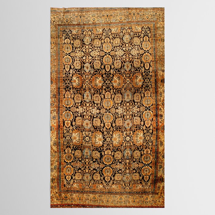 Antique Persian Malayer Rug Print Tablecloth Gallery Image 2