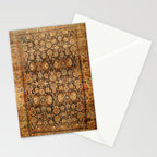 Antique Persian Malayer Rug Print Stationery Card Gallery Image 2