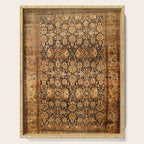 Antique Persian Malayer Rug Print Serving Tray Gallery Image 1