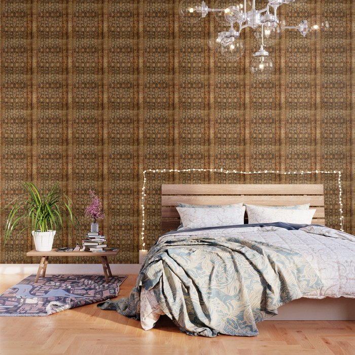 Antique Persian Malayer Rug Print Wallpaper Gallery Image 1