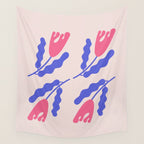 Wavy Flora Wall Tapestry Gallery Image 4