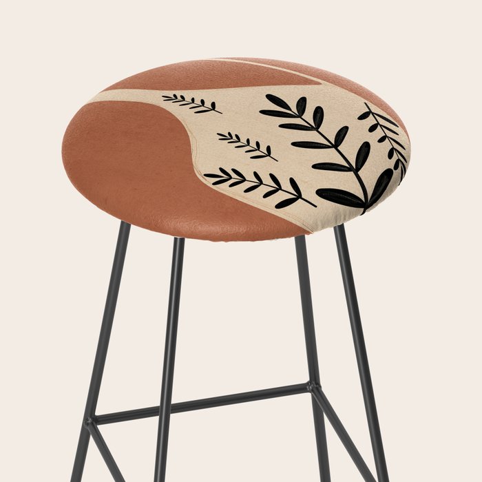 Minimal Abstract Art Vase 18 Stool Gallery Image 2