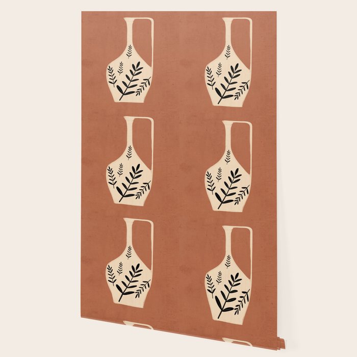 Minimal Abstract Art Vase 18 Wallpaper Gallery Image 2