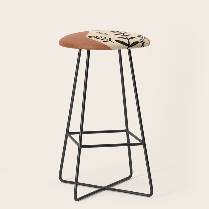 Minimal Abstract Art Vase 18 Stool Gallery Image 1