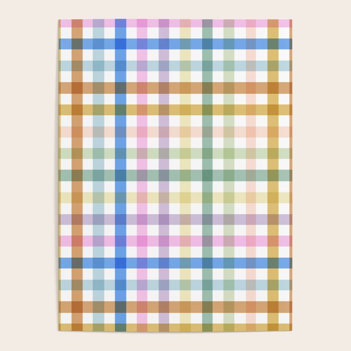 Rainbow Check Bliss Poster Gallery Image 4