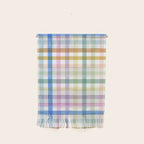 Rainbow Check Bliss Wall Hanging Gallery Image 1