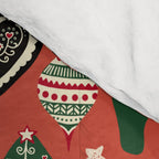 Scandinavian Christmas Ornaments Comforter Gallery Image 4