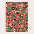 Scandinavian Christmas Ornaments Notebook Gallery Image 4