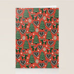 Scandinavian Christmas Ornaments Stationery Card Gallery Image 2
