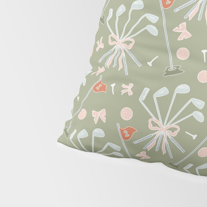 Girls Golf Pillow Sham Gallery Image 4