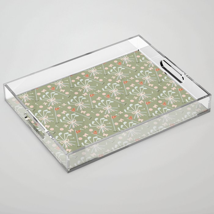 Girls Golf Acrylic Tray Gallery Image 1
