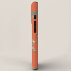 Leaping Cheetahs Tangerine iPhone Case Gallery Image 2