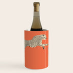 Leaping Cheetahs Tangerine Wine Chiller Gallery Image 2