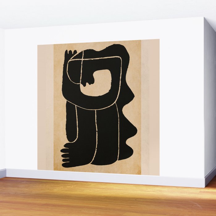 Abstract Figure  Wall Mural Gallery Image 2