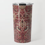 William Morris Bullerswood Red,No.2, Travel Mug Gallery Image 1