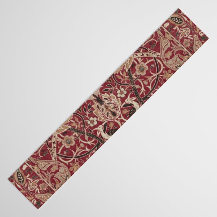 William Morris Bullerswood Red,No.2, Table Runner Gallery Image 3