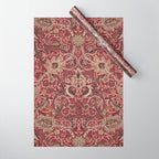 William Morris Bullerswood Red,No.2, Wrapping Paper Gallery Image 1