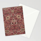 William Morris Bullerswood Red,No.2, Stationery Card Gallery Image 2