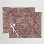 William Morris Bullerswood Red,No.2, Placemat Gallery Image 1