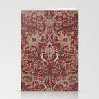 William Morris Bullerswood Red,No.2, Stationery Card Gallery Image 2