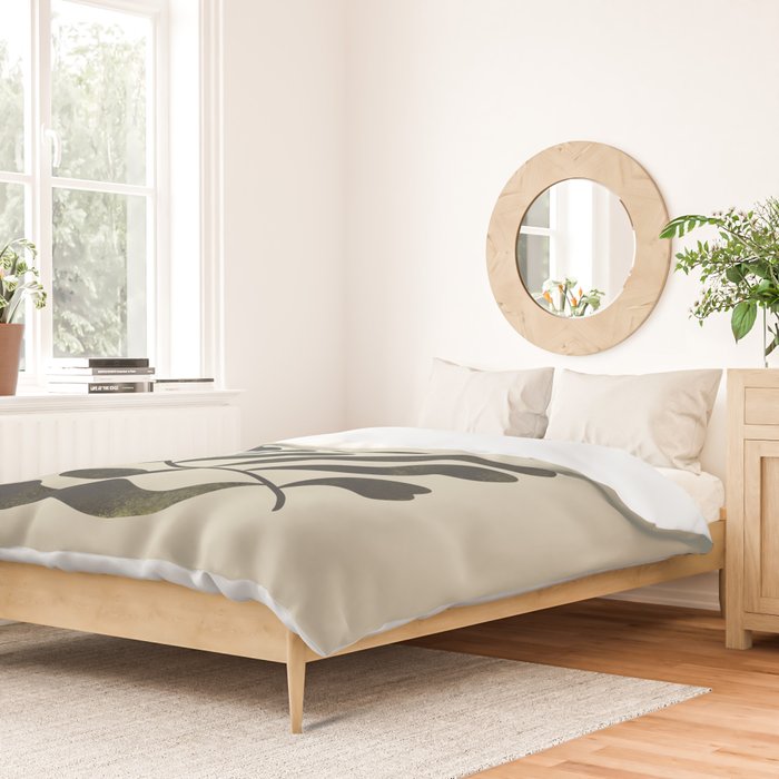 Abstract Plant No. 4 Duvet Cover Gallery Image 2